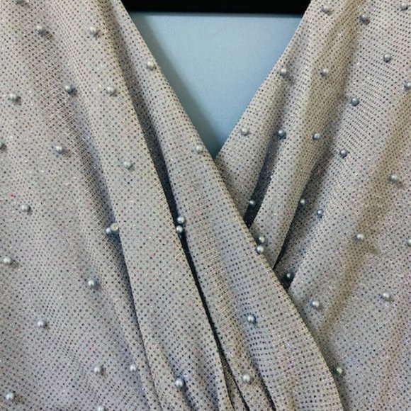 Delvina Maxi Dress Long Sleeved Size 8-M - Picture 7 of 8